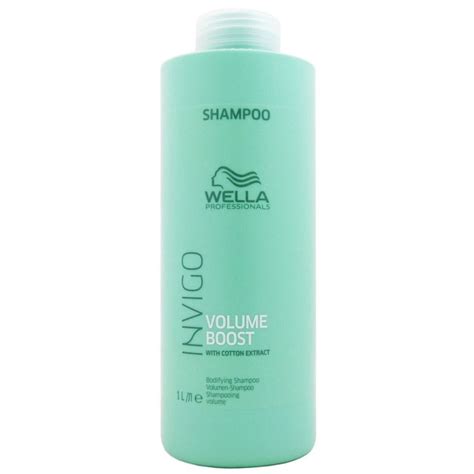 Shampoo Invigo Volume Boost De 1 Litro Wella Carrefour