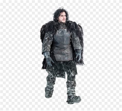 Game Of Thrones Jon Snow And Wildlings, HD Png Download - 490x736 ...