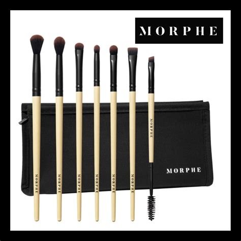 Trendy MORPHE EARTH TO BABE 7 PIECE BAMBOO EYE BRUSH SET