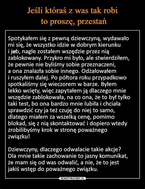 Jeśli któraś z was tak robi to proszę przestań Demotywatory pl