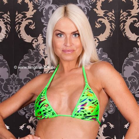 String Bikini Fan Limon Gross Handmade In Germany Tangaland24