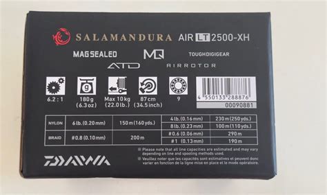 Daiwa Salamandura Air Lt Xh Sports Equipment Fishing On Carousell