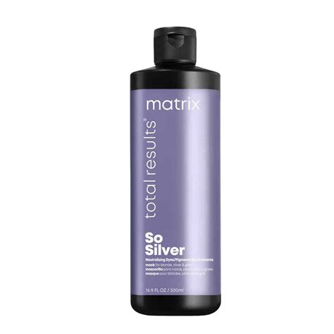 Matrix Total Results So Silver Triple Power Toning Mask For Blonde And Silver Hair 500ml