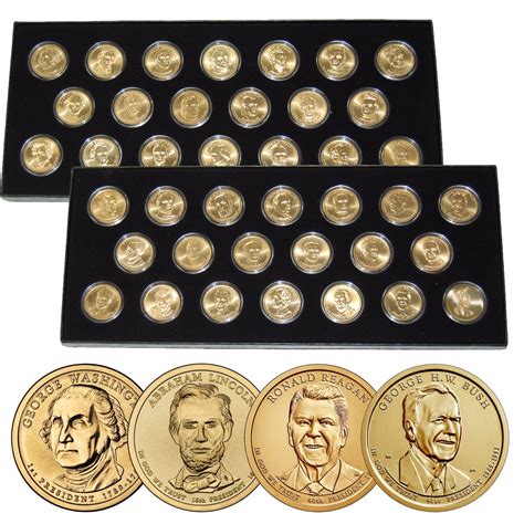 complete presidential dollar collection  george hw bush