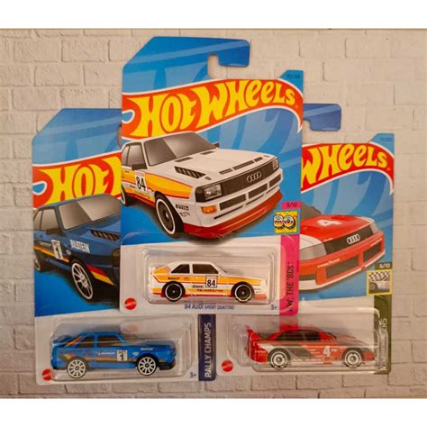 Jual Hot Wheels Audi Sport Quattro Varian Merah Putih Biru Shopee Indonesia