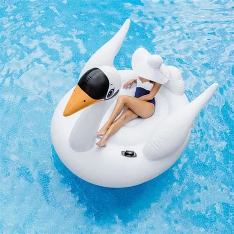 Flotador Salvavidas Inflable Intex Mega Cisne Para Adultos Envío gratis