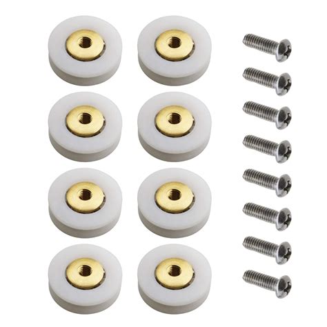 Pieces V Grooved Shower Door Wheel Runner Roller Mm Wheel Dia