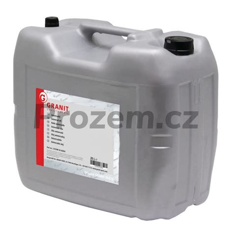 GRANIT Hydraulický olej HVLP 46, HV 46, VG 46, 20 litrů, DIN 51 524 ...