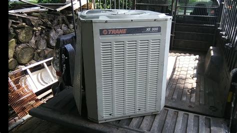 Scrapping A Trane Xe Air Conditioner Youtube