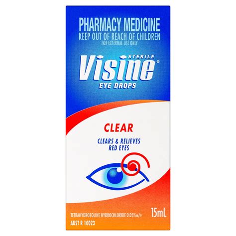 Visine Eye Drops Clear Ml Healthylife