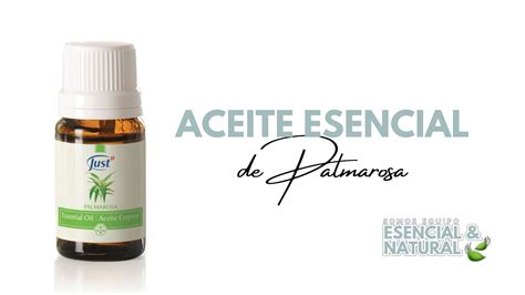 Aceite Esencial De Palmarosa Just Armonia YouTube