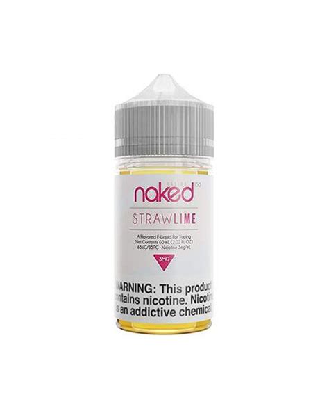 Straw Lime By Naked Fusion Ml