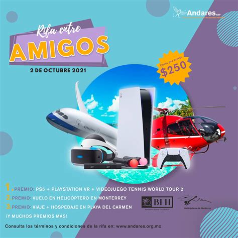 Andares ABP - 🎉 Súmate a la rifa de Copa Andares ABP 2021🎉 🔹1er. Lugar