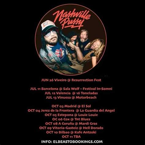Nashville Pussy anuncian mas fechas en España para Octubre MetalBizarre