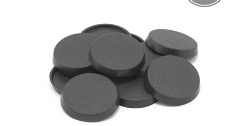 32mm Plastic Round Bases