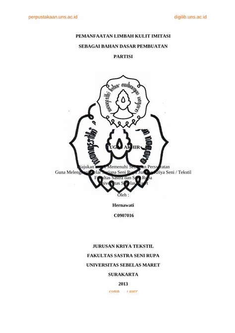Pdf Sebagai Bahan Dasar Pembuatan Digilib Uns Ac Id Filefakultas