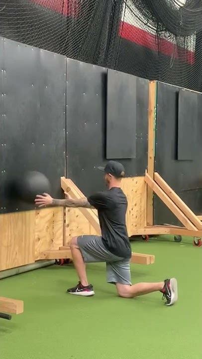 12 Kneeling Med Ball Chest Pass Youtube