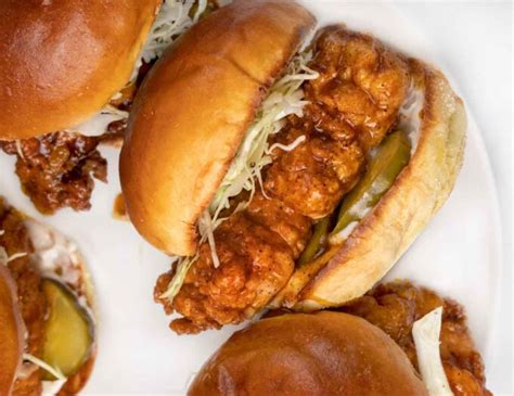 Nashville Hot Chicken Sandwich Ask Chef Dennis