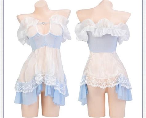 Sexy Lingerie Anime Maid Cosplay Costumes Princess Stage Outfit Club Party Dress Ebay
