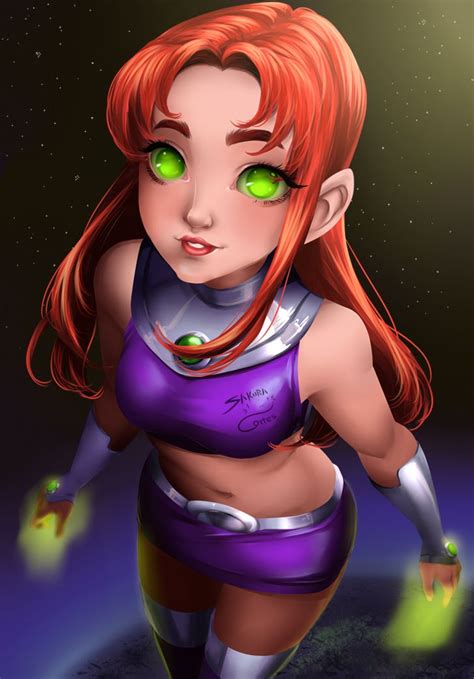 Starfire Jovenes Titanes Teen Titanes Personajes