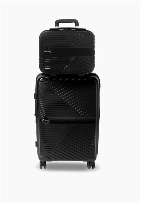 Чемодан и бьюти-кейс Feelway S, цвет: черный, MP002XW0Z9OI — купить в ...