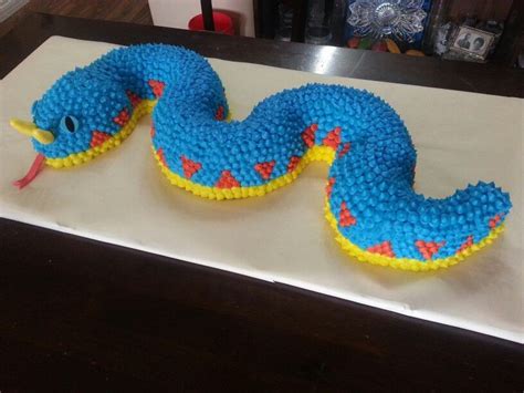 Coolest Snake Birthday Cake Artofit