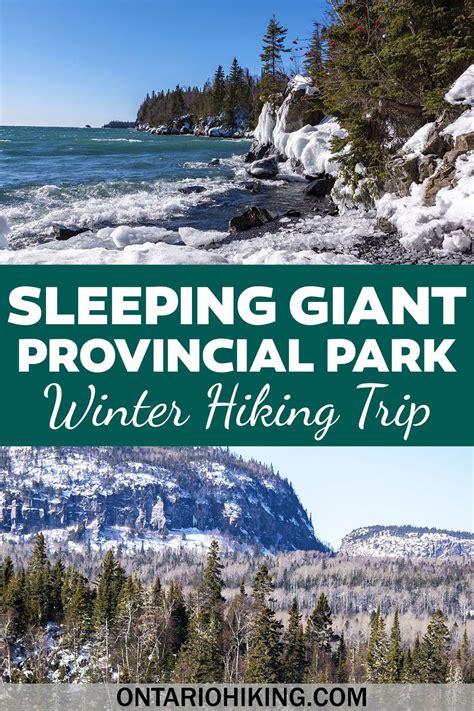 Sleeping Giant Provincial Park in Winter: How to Plan a Hiking Trip ...