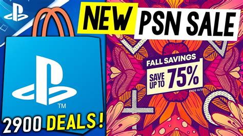 MASSIVE NEW PSN SALE PlayStation FALL SAVINGS Sale 2900 Deals NEW