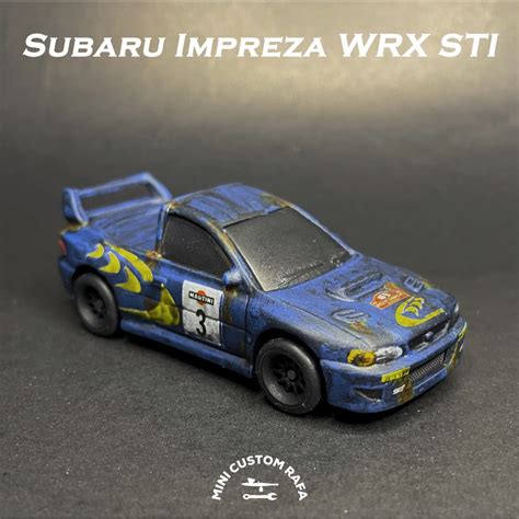 Custom Subaru Impreza WRX STI Picape Hot Wheels Shopee Brasil