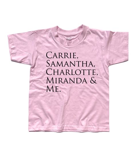 Sex And The City T Shirt Bambino Carrie E Stylershop