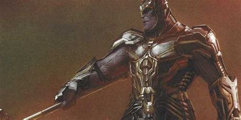 Avengers Endgame Concept Art Reveals Warlord Thanos And More