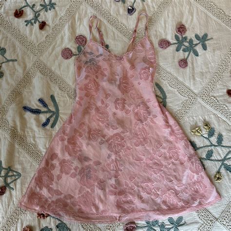 Beautiful Vintage Lingerie Dress In A Size Medium Depop