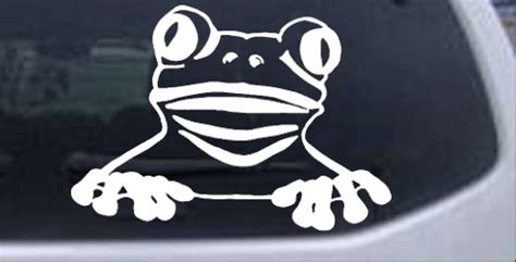 Tree Frog Car or Truck Window Decal Sticker - Rad Dezigns