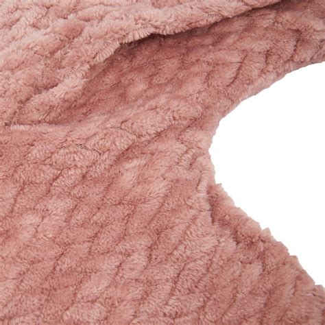 Jacquard Plush Lattice Neck Hot Water Bottle