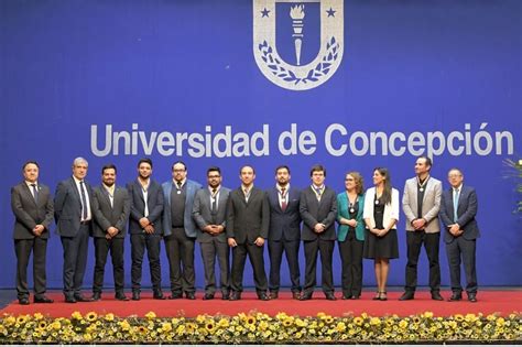 Universidad de Concepción entrega mella doctoral a once profesionales