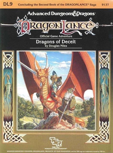 Dl Dragons Of Deceit E Wizards Of The Coast Dragonlance Ad D