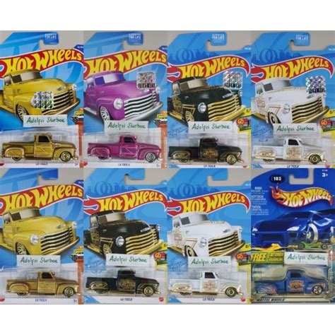 Hotwheels Hot Wheels La Troca Factory Sealed Hw Art Cars Hw Hot Trucks Alphabet H Gold Gold