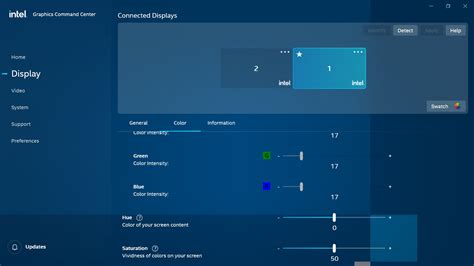 Intelr Uhd Graphics 630 Color Saturation Intel Community