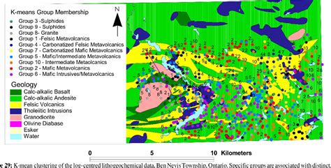 Figure 1 From The Interpretation Of Regional Geochemical Survey Data