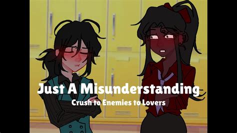Just A Misunderstanding Gacha Life Mini Movie GLMM GL Yuri Lesbian Enemies To Lovers