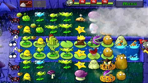 Its Raining Seeds Mini Games In Plants Vs Zombies All Zombies Vs All