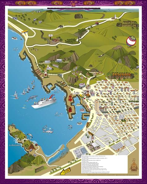 Map Of Ensenada