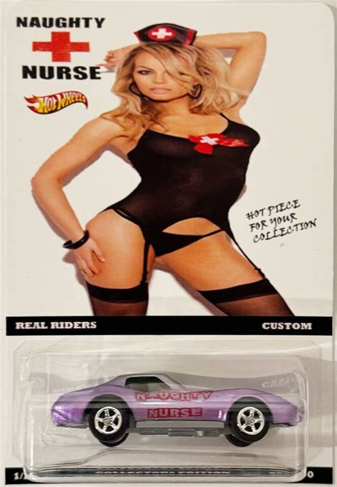 Corvette Stingray CUSTOM Hot Wheels Playboy S Pamela Anderson Naughty Nurse Photographs