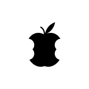 Apple Fruit Silhouette PNG And Vector Images Free Download - Pngtree