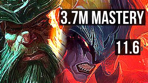 GANGPLANK Vs AATROX TOP 3 7M Mastery 1400 Games Legendary 13 4