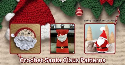 Crochet Santa Claus Patterns