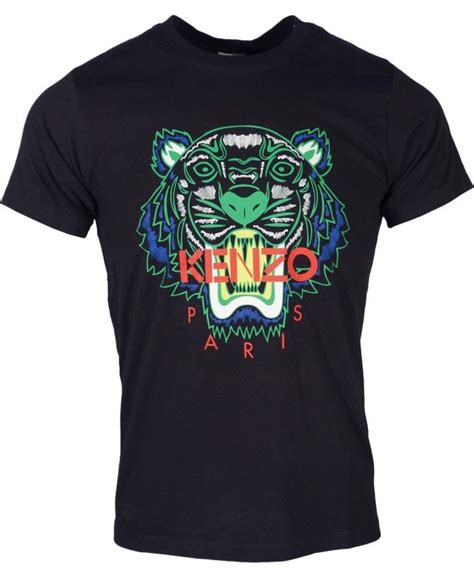 Kenzo T Shirt Classic Tiger Head Logo