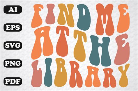 Find Me At The Library Graphic By Sujon Creative Fabrica