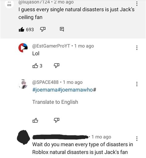 Natural disasters are from roblox and not actually in real life, silly! : r/youngpeopleyoutube