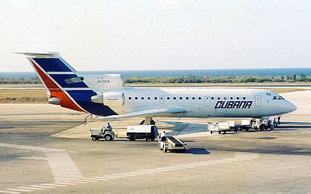 Cubana Yakovlev Yak 42 Latest Photos Planespotters Net